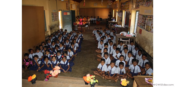 Students- listening with concentration Students- listening with concentration