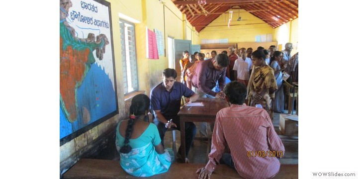 Health Camp in full swing Health Camp in full swing